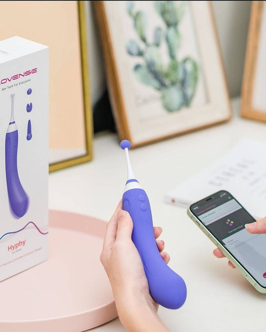 Lovense-Hyphy : Hi-Frequency Vibrator  สั่นแรง เร็ว ฟินได้หลายจุดในแท่งเดียว