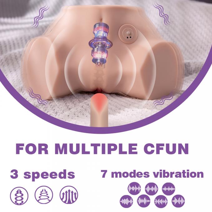 Torso - Innovative Vibrating Ass Toy Fennie ขนาด 4.0 kg. (กันน้ำ IPX7 Waterproof💦)