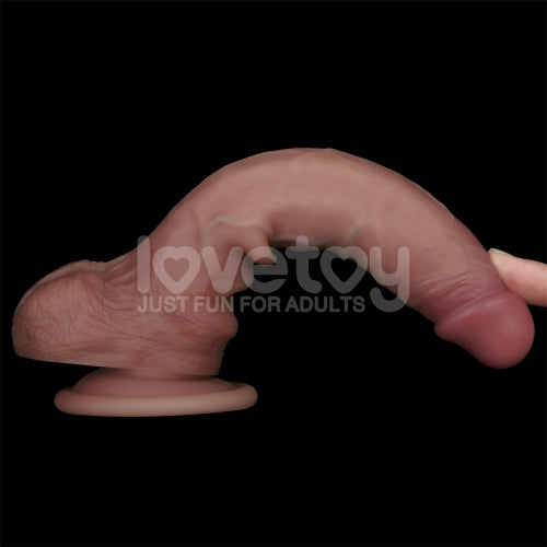 Dildo - Reallistic Sliding Skin Pro II Dual Layer Silicone สี Flesh  ทั้ง 5 ขนาด