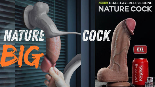 Big Dildo - Reallistic Sliding Skin Nature Cock