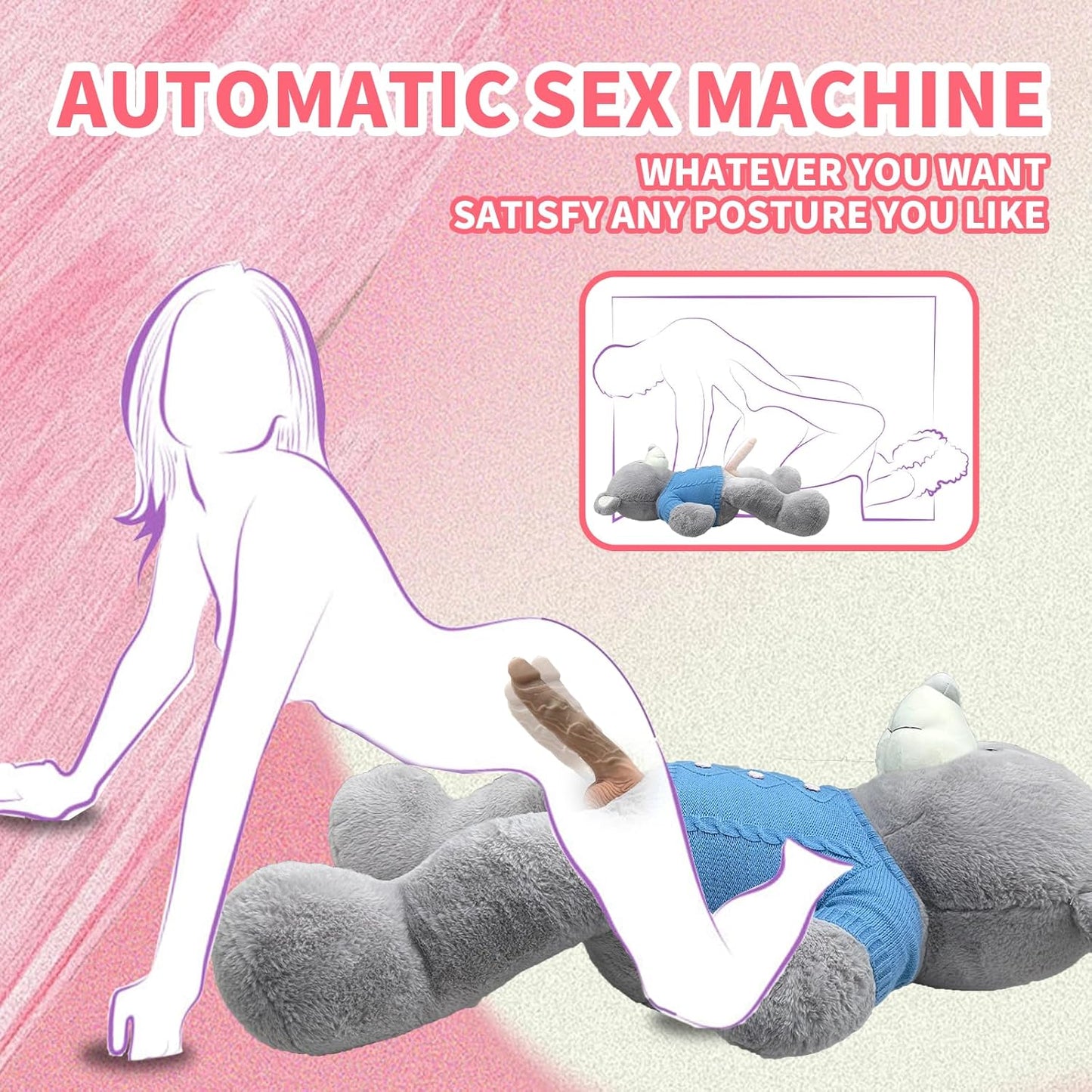 🧸 Teddy Bear Pillow Machine กอดหมี...นอนเสียว