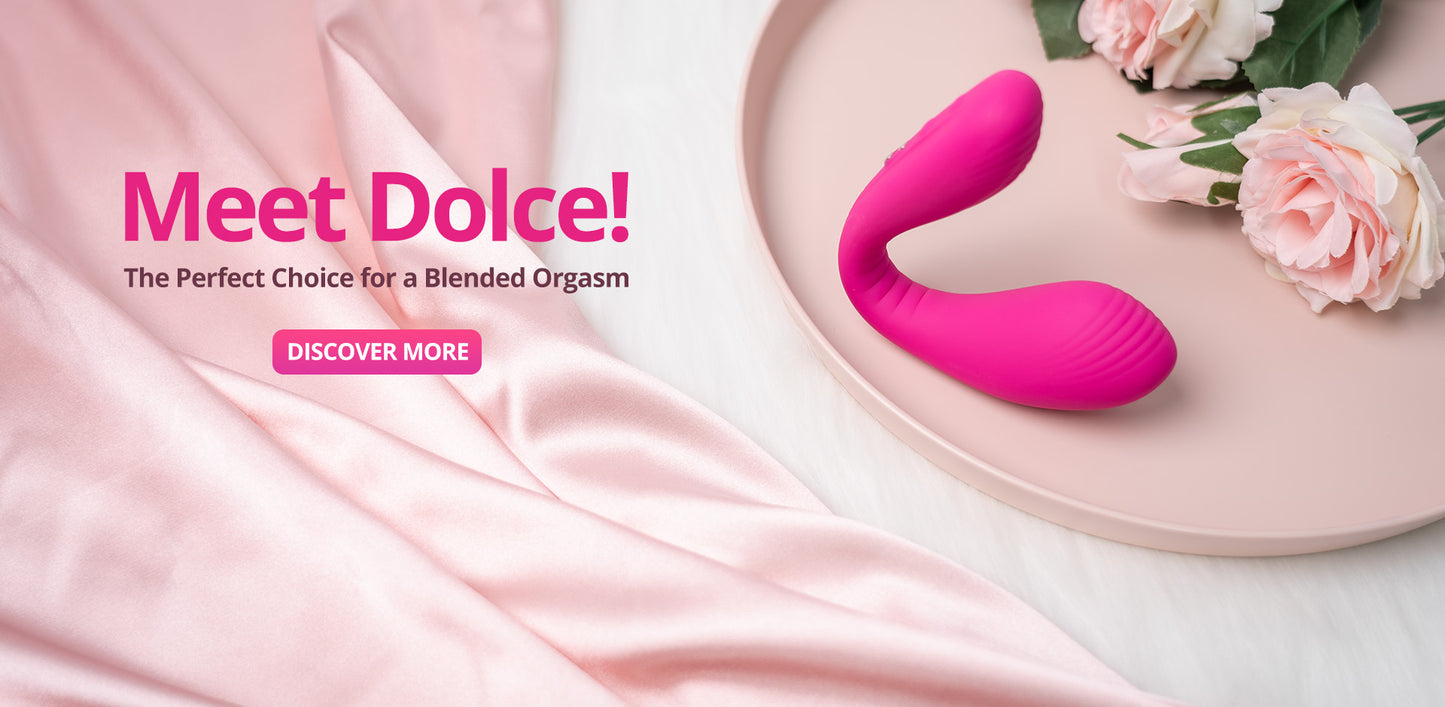Lovense - Dolce : Dual-Ended Vibrator เพื่อ Clitoris & G-Spot
