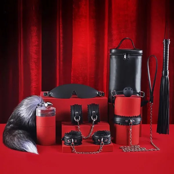 BDSM – Roomfun Lace bondage kit set 8 ชิ้น