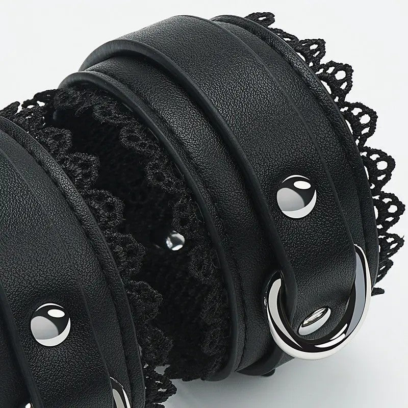 BDSM – Roomfun Lace bondage kit set 8 ชิ้น