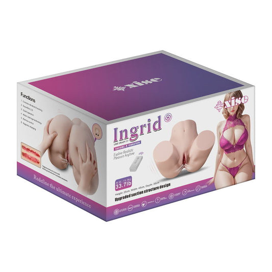 Torso - Vibrating Sucking Big Ass Masturbator ขนาด 15.3 Kg.