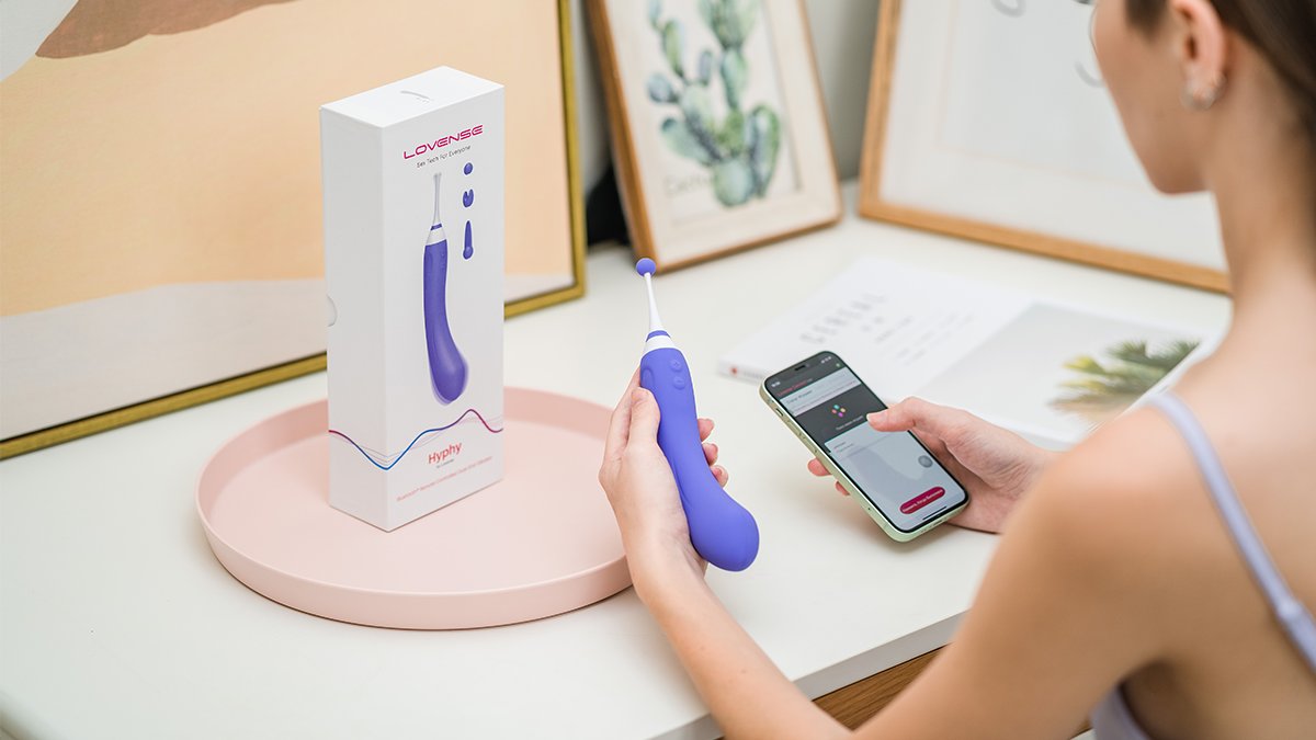 Lovense-Hyphy : Hi-Frequency Vibrator  สั่นแรง เร็ว ฟินได้หลายจุดในแท่งเดียว